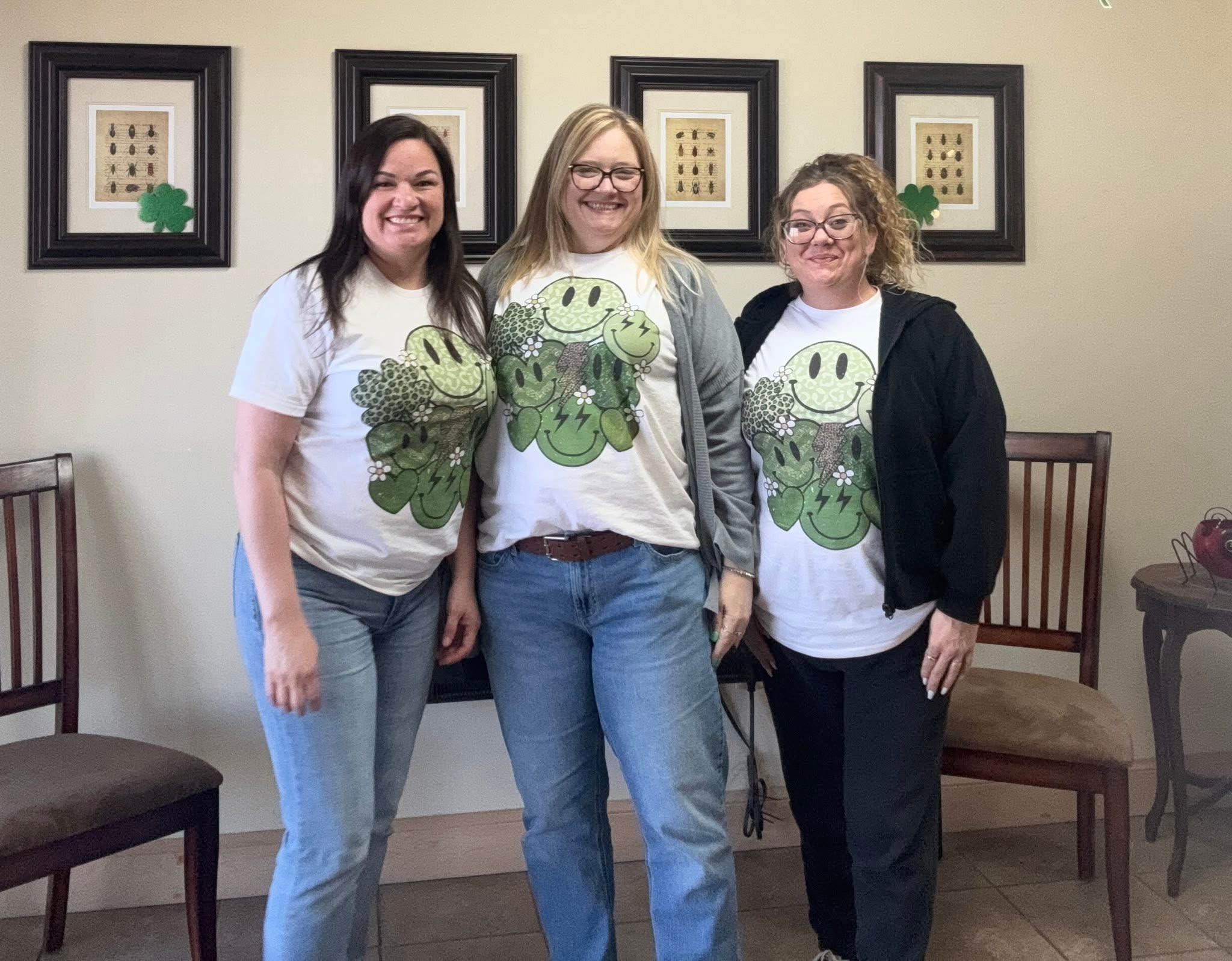 The Gonzalez office team: Kelly, Lauren, and Jen