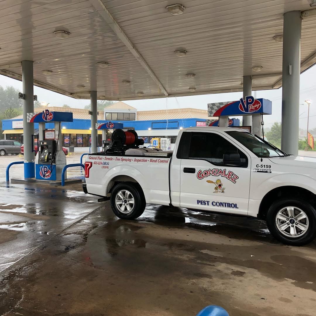 Gonzalez Pest Control service truck